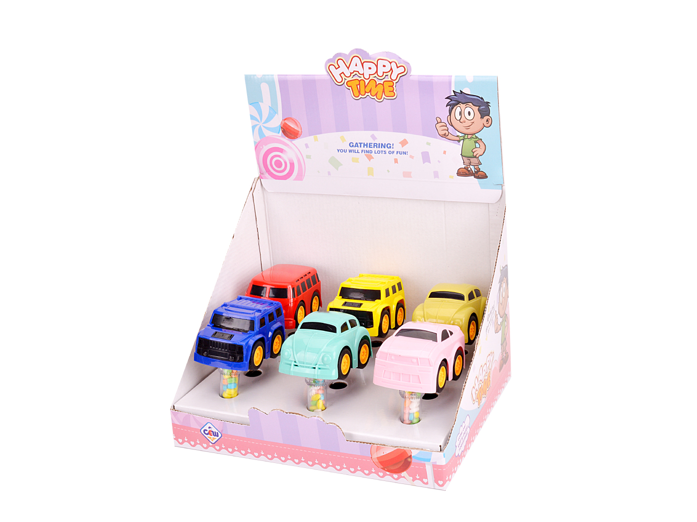CANDY TOY FUNNY FRICTION RACING CAR 111432N