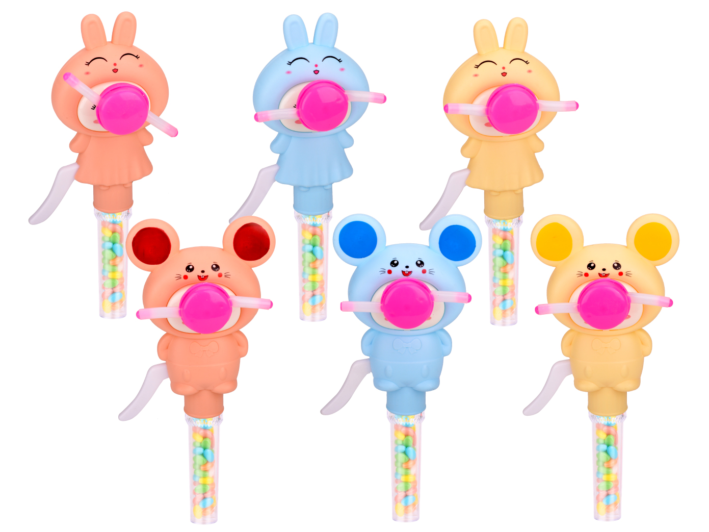 CANDY TOY MOUSE  RABBIT LAMP STICK 111665N