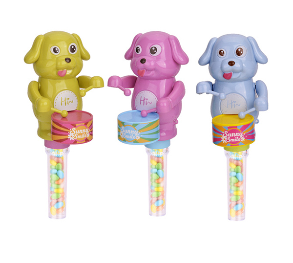CANDY TOY WIND UP DOG 112778N