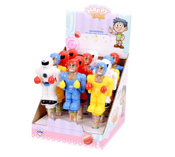 CANDY TOY BOXING ROBOT 91123N