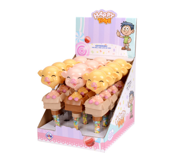 CANDY TOY SHAKING PIG 91127N