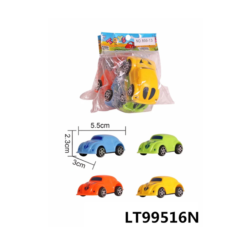 Plastic Funny Pull Back Beetle Car Toys  99516N