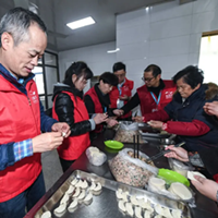 Perusahaan Honhai sareng Asosiasi Sukarelawan Distrik Foshan ngayakeun kagiatan sukarelawan