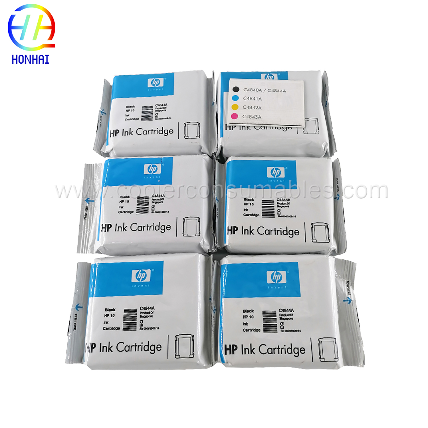 Ink Cartridge Black for HP 10 C4844A