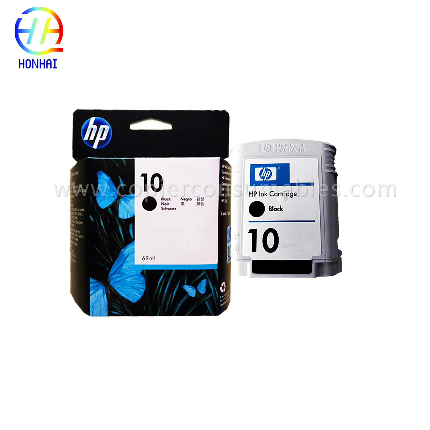 HP 800 500 815 820 9110 9120 9130 (C4844A 10) OEM 用インク カートリッジ