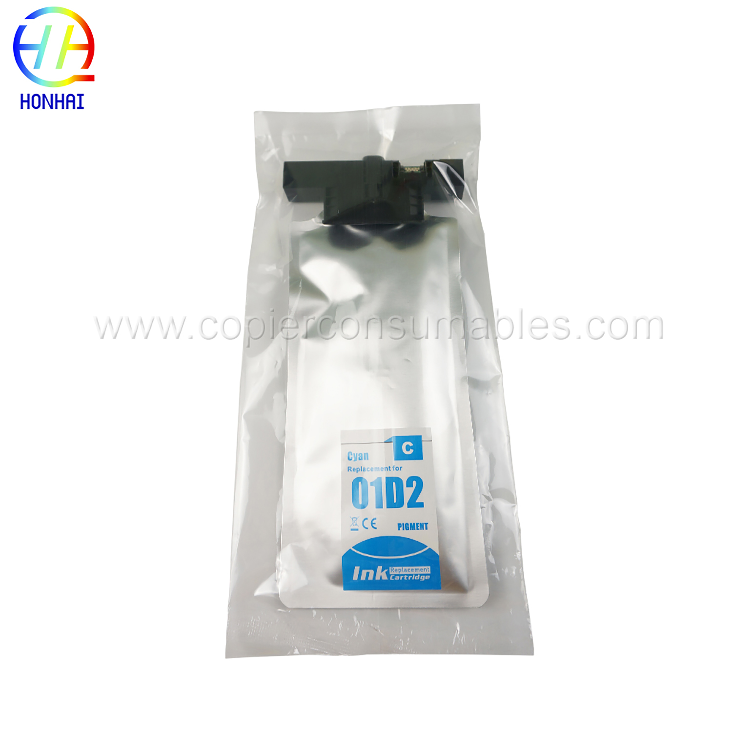 Ink bag for Epson WorkForce Pro WF-C529RWF-C529RDTWWF-C579RDTWFWF-C579RD2TWFWF-C579RDWF Series T01D2 (C) 220 ml (2) 拷贝