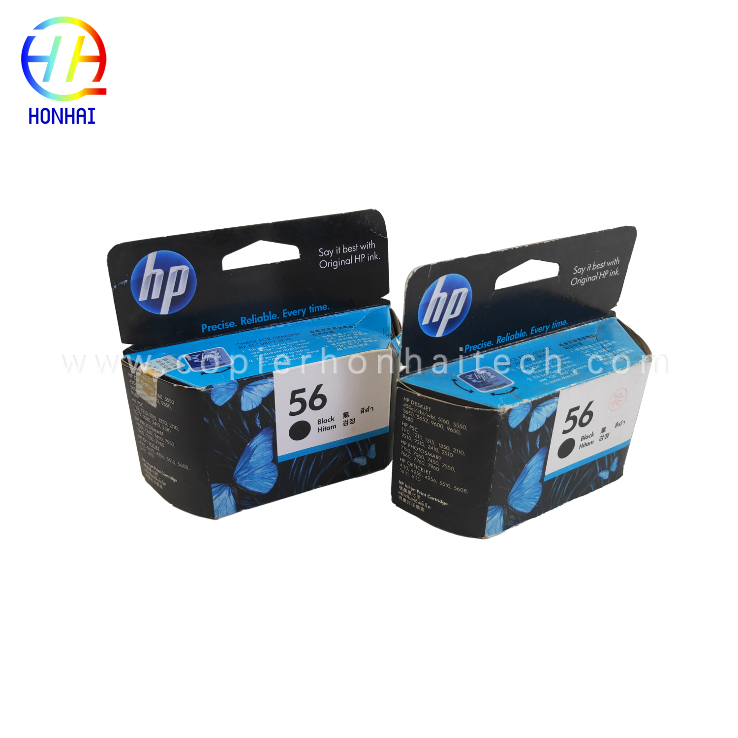 Cartridge Ink Printera Reş ya Orjînal 56 ji bo HP Deskjet 5550 5551 5552