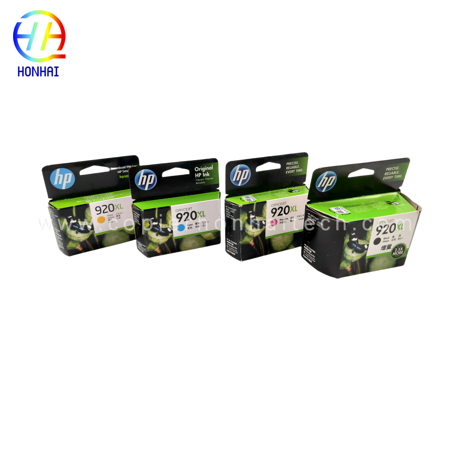 Kuti boje origjinale e zezë për HP 920XL OfficeJet 6000 6500 7000 7500