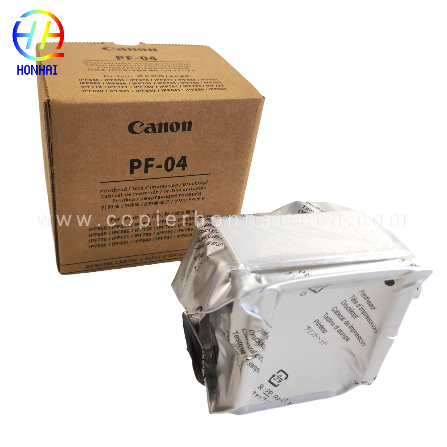 Cabezal de impresión para Plotter Canon Ipf 650 655 750 755 760 765 (PF-04)