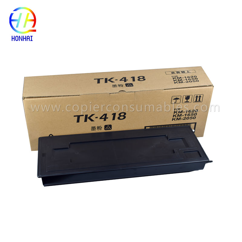 Toner Cartridge TK418 pikeun Kyocera 1620 2020 1650 1560 2050