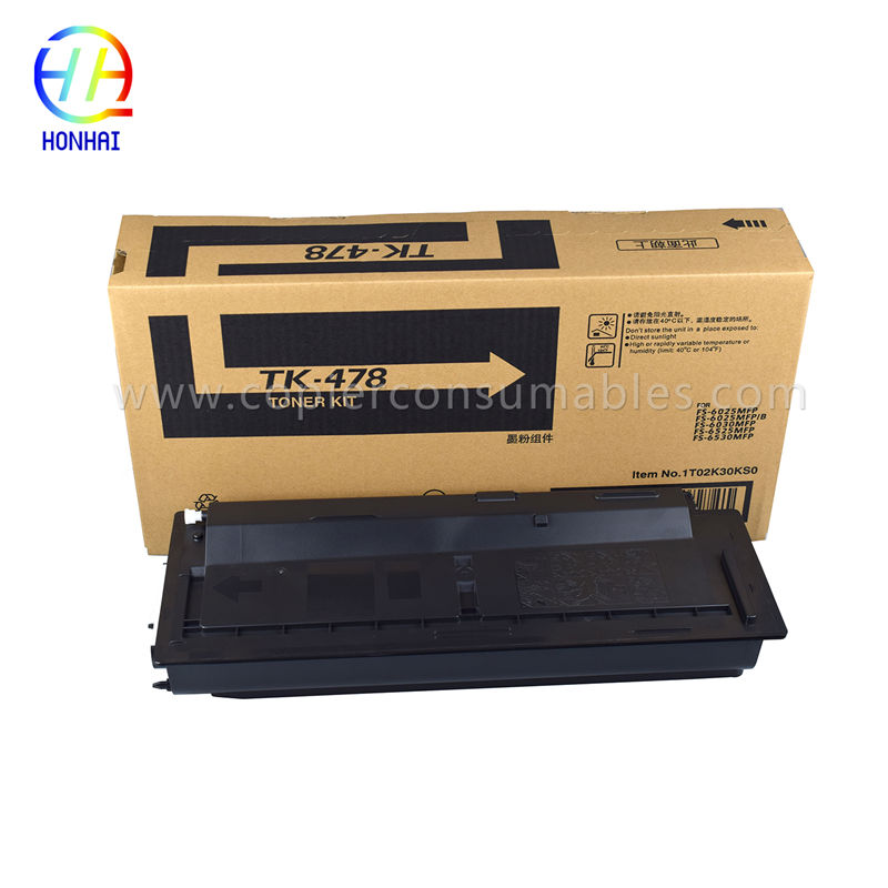 Toner Cartridge  for Kyocera FS-6025 FS-6025MFP FS-6530 FS-6030MFP TK-478