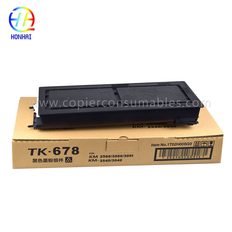 Toner Cartridge para sa Kyocera KM 2560 3060 3001 2540 3040 TK-678