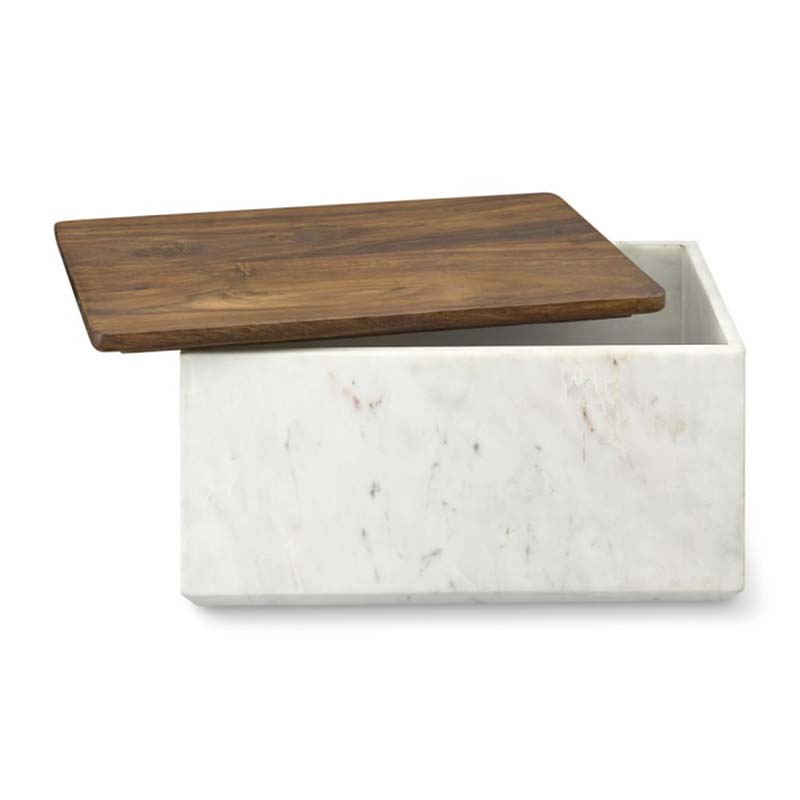Natural 100% White Marble Gift Box