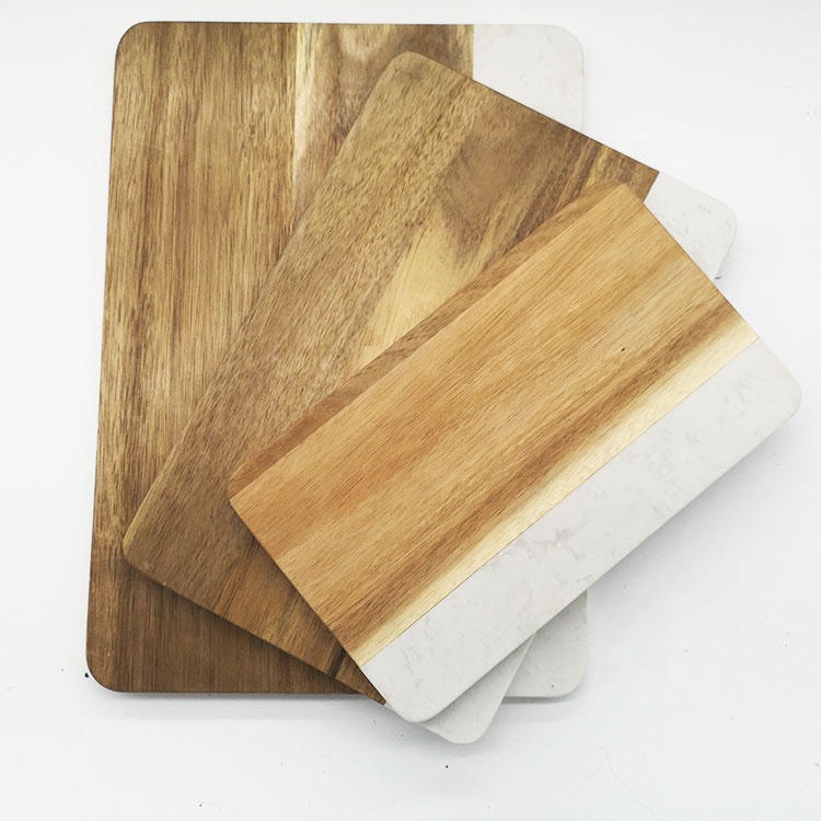 Creative Home Natural Marble Rectangle  Board Cheese Serving Plate