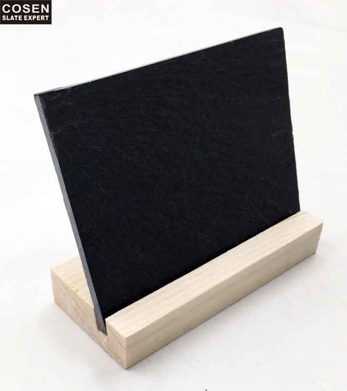 Chinese Supplier New Product Slate Table Wood Card Holder Featured Image