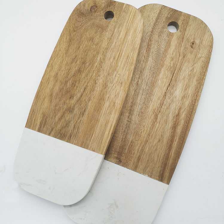 Wholesale Wooden Marble Cutting Board Cheese Cutting Board Irregular shaped Cutting Boards