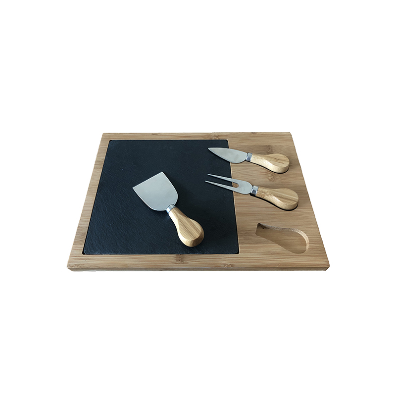 Factory Supplies Fruit Slate Acacia Cheese Kitchen Restaurant Wood Bamboo Plate