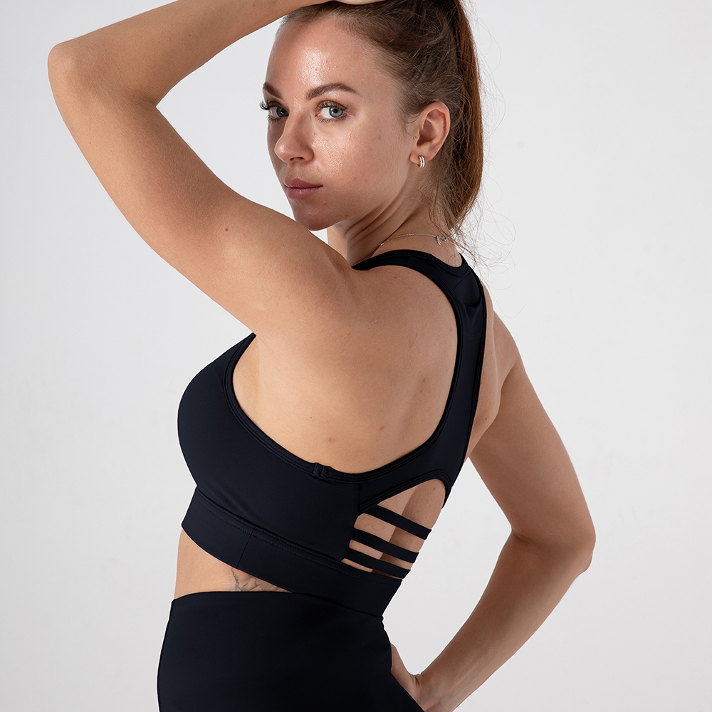 Factory wholesale Tight Yoga Pants - Patchwork Bra – Mixiu