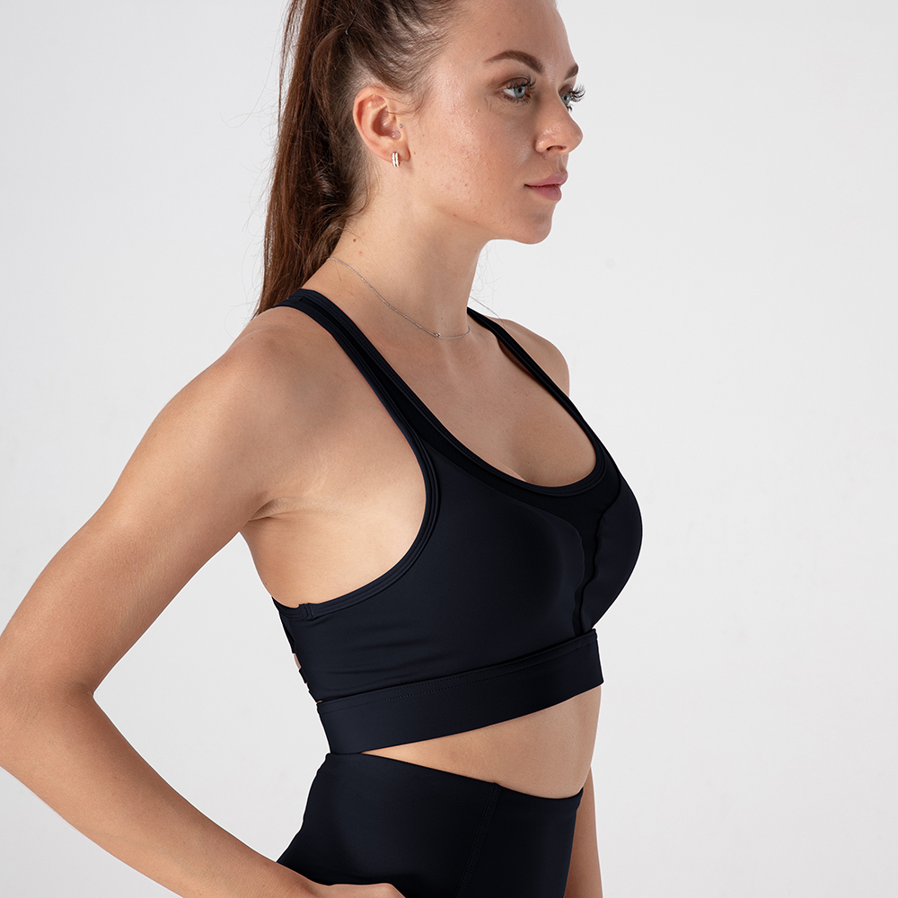 Factory wholesale Tight Yoga Pants - Patchwork Bra – Mixiu
