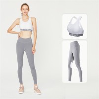 Two-color stitching yoga suit