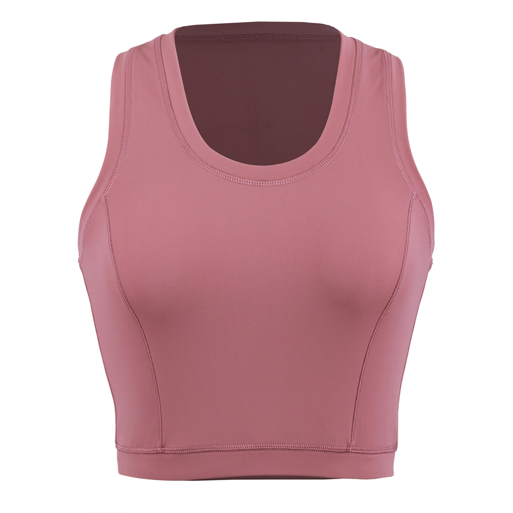 Back Mesh Stitching Yoga Vest S22D222T Featured Image