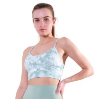 A low-collar sports bra with a beautiful back S21D189B
