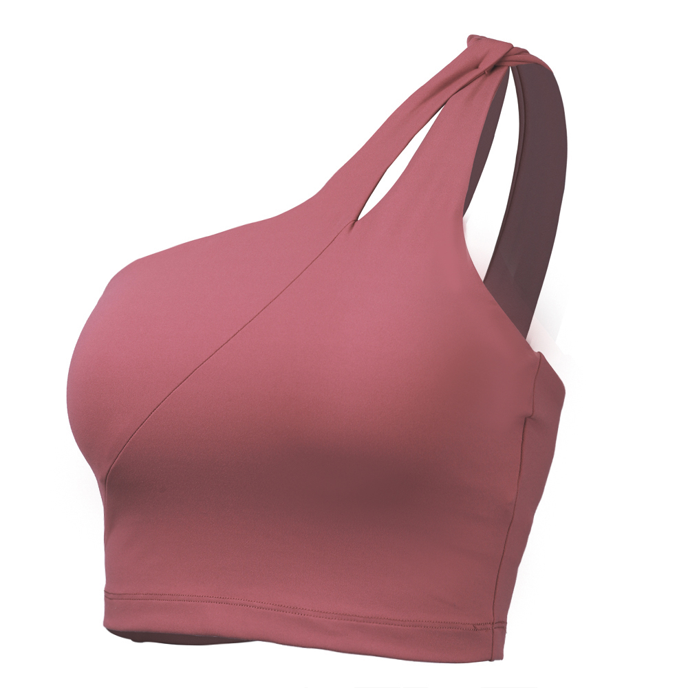 Two Straps On One Side Sports Bra S22D122B Featured Image