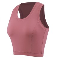 Back Mesh Stitching Yoga Vest S22D222T