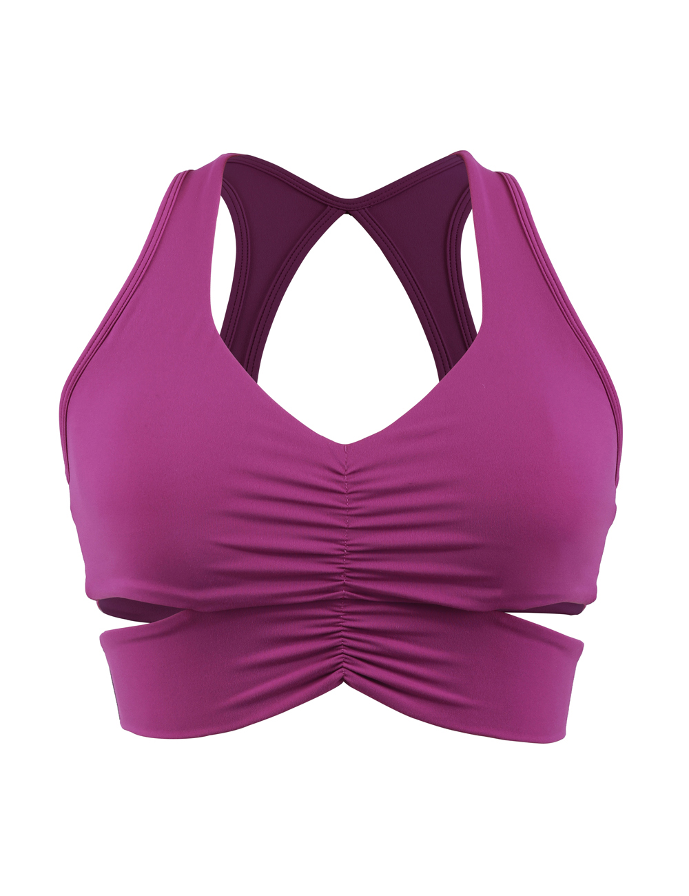 Front Wrinkle Back X Cutout Bra S22D207B Featured Image