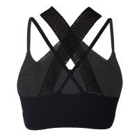 Front And Back Cross Sports Strap Bra With Outer Mesh S22D115B