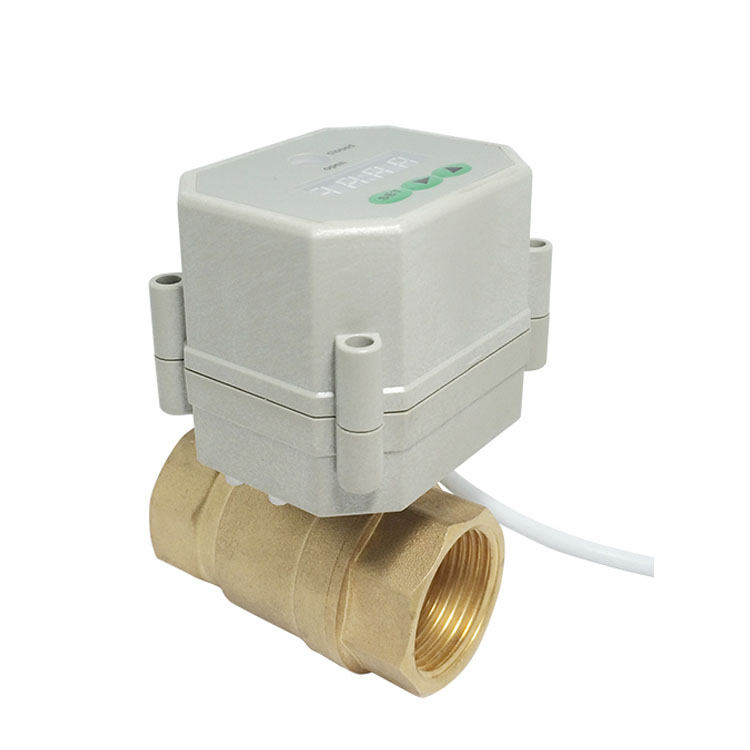 HK62-H-T Fail-Safe Electrically Actuated Ball Valve – Brass