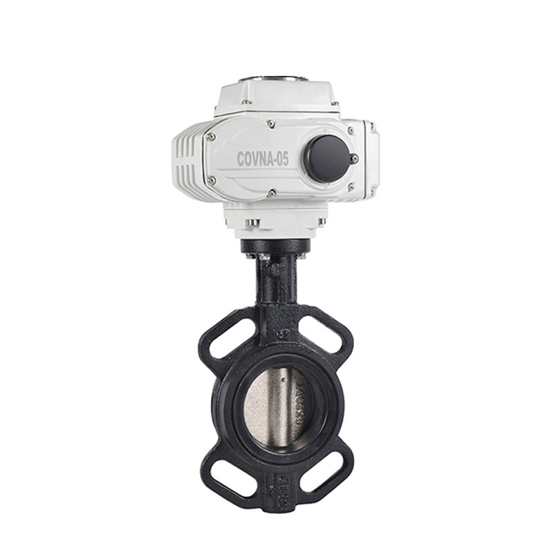 HK60-D Iron Electric Actuated Butterfly Valve
