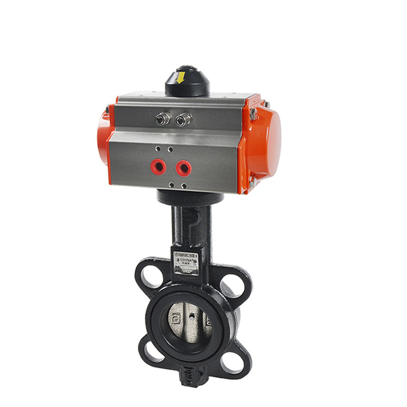 HK59-D Cast Iron Air Actuated Butterfly Valve