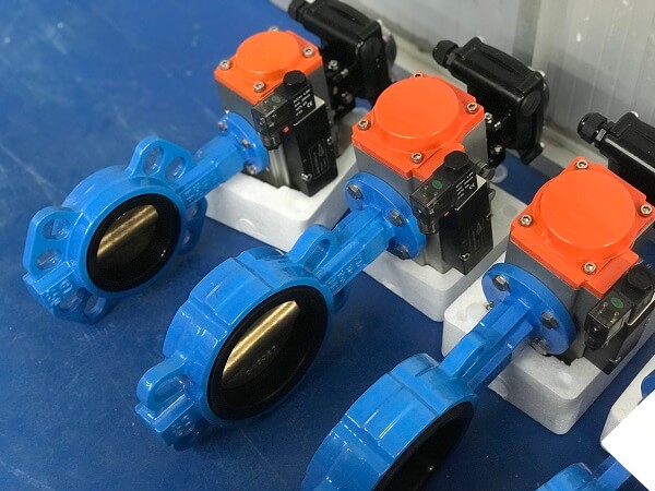 3 Tips of selection Pneumatic Actuator Butterfly Valve
