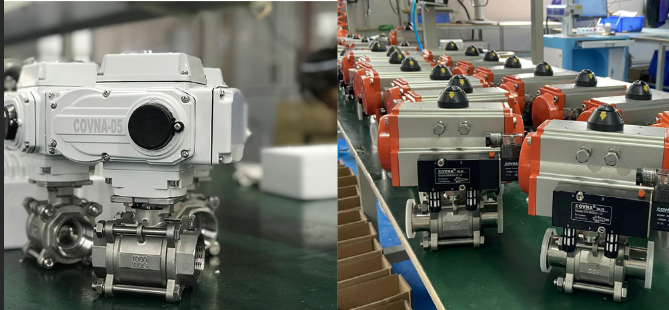 The Respective Advantages Of Pneumatic Ball Valves And Electric Ball Valves
