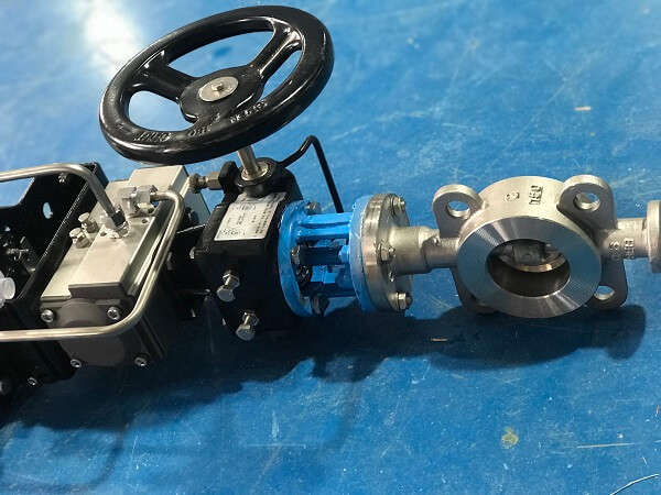 What Is COVNA Actuated Hard Seat Butterfly Valve?