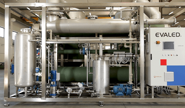COVNA Valves For Wastewater Evaporator