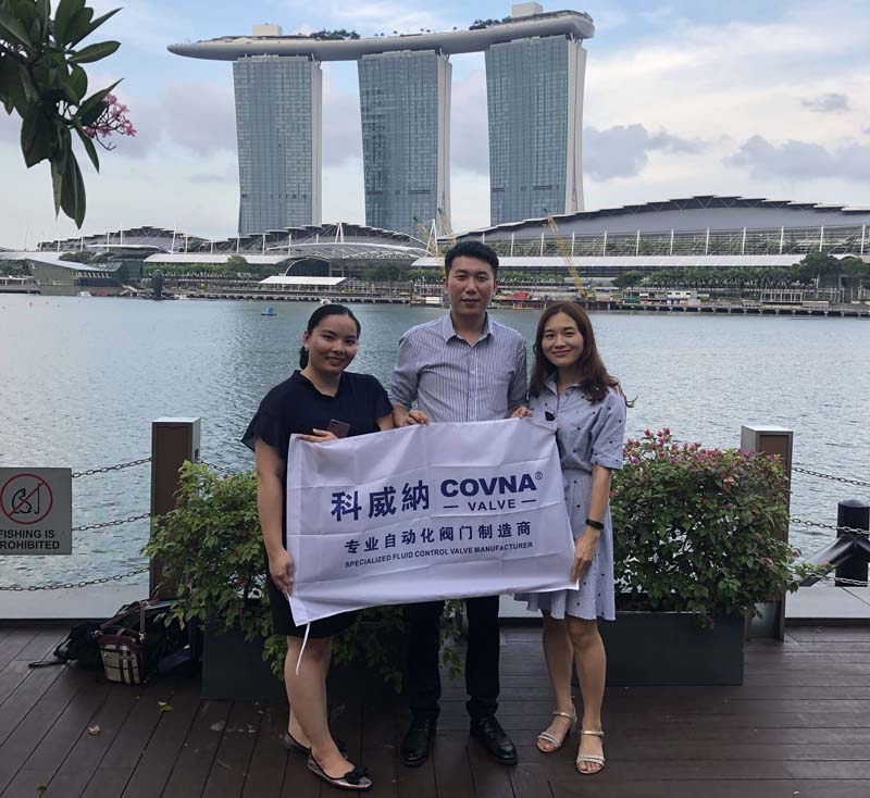 COVNA a visité la Semaine internationale de l'eau de Singapour 2018