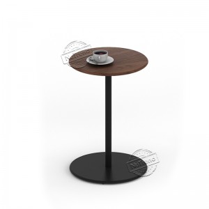 203528 Small Round Accent Table C Shaped Table for Living Room