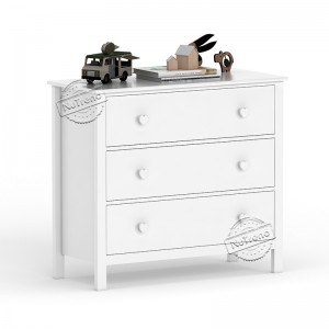 3-Drawer Dresser for Storage, Closet Cabinet Clothes Toys Snacks Organizer for Bedroom, Living room, Home 708057