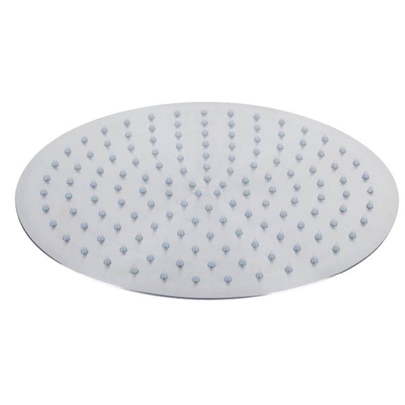 Factory selling Bathroom Rain Shower Heads - Ultra thin round slim shower head of stainless steel – Chengpai