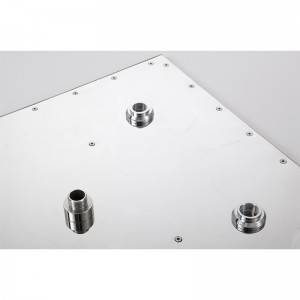 Concealed ceiling mounted square shower head