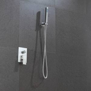 Ceiling recessed two function LED shower head