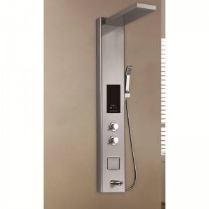 OEM/ODM Factory Herringbone Shower Wall Panel - Four function THERMOSTATIC shower panel – Chengpai