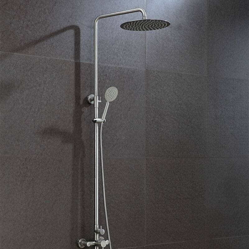 Hot sale Factory Floor Mounted Shower Column - Exposed valve mixer stainless steel shower column – Chengpai