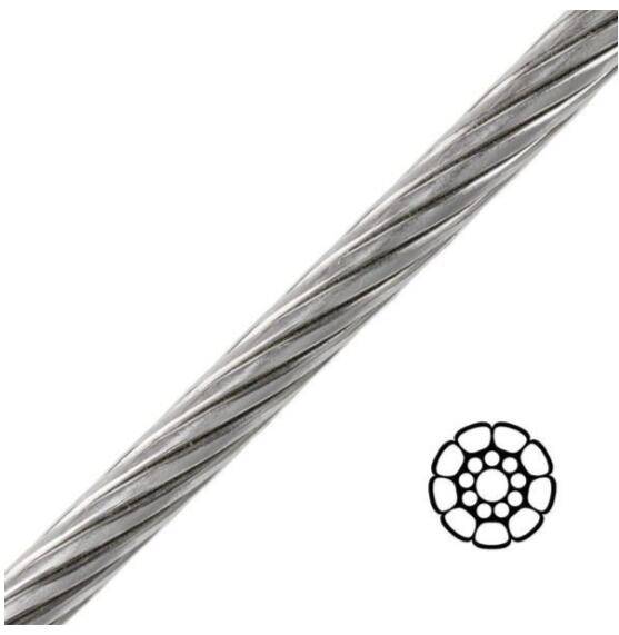 OEM/ODM Manufacturer Stainless Steel Strip Malaysia - WIRE ROPE 1X19 COMPACT STRAND STAINLESS STEEL AISI 316 – Cepheus