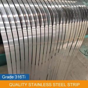 Stainless steel sheet/strip type 316Ti cold rolled finish 2B
