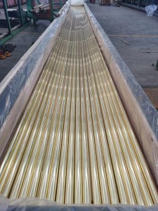 C68700 Cuzn20al2as Aluminum Brass Tube for Condensor System