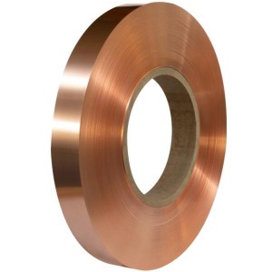 T2 C11000 C1100 Copper Foil Roll CU-ETP GB UNS JIS 0.03-3mm Copper Terminal Strips