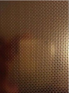 Linen Pattern Embossed Stainless Steel Sheet
